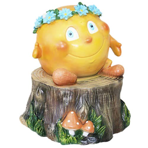 Купить Фигура садовая Колобок 40 см по низкой цене