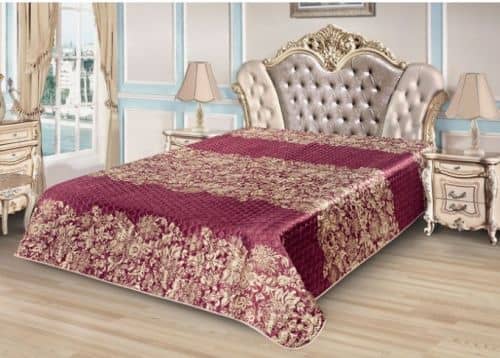 Купить Покрывало Этель Кружево евро макси, иск. шёлк 3626903 220х240 см по низкой цене