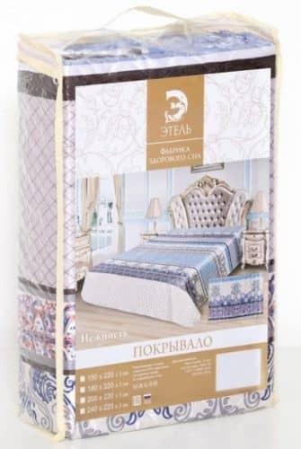 Купить Покрывало Этель Нежность евро макси, иск. шёлк 3626923 220х240 см по низкой цене