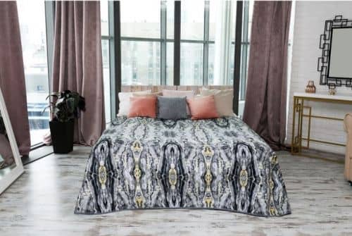 Купить Покрывало Этель Яшма Минералы евро макси, микрофибра 3626883 220х240 см по низкой цене