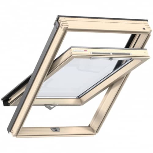 Купить Окно Velux Optima Стандарт GZR 3050B (FR06) мансардное, ручка снизу 660х1180 мм по низкой цене
