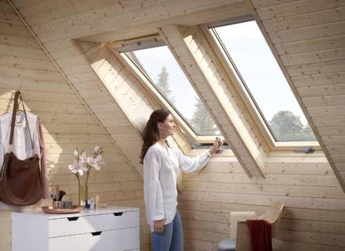 Купить Окно Velux Optima Стандарт GZR 3050B (MR06) мансардное, ручка снизу780х1180 мм по низкой цене