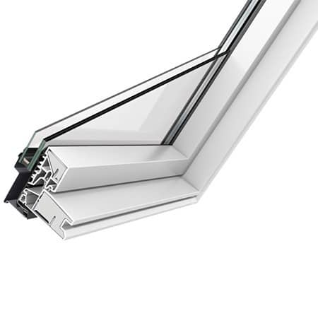 Купить Окно Velux Optima Комфорт Пластик GLP 0073BIS (MR06) мансардное, ручка снизу 780х1180 мм по низкой цене