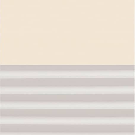 Купить Рулонная штора Velux DFD Дуо 1085 бежевая/белая (M08) на направляющих 78х140 см по низкой цене