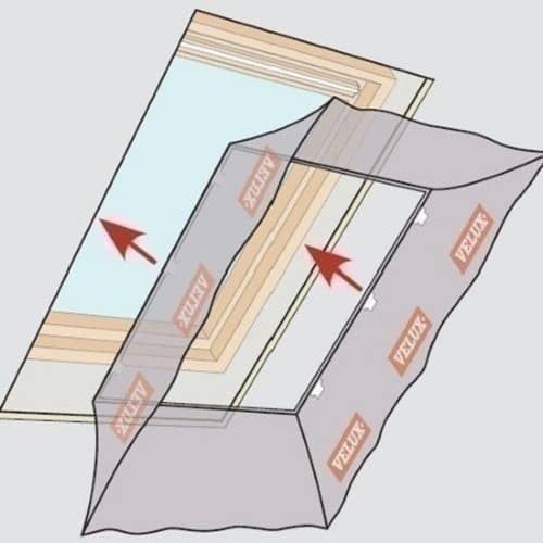 Купить Пароизоляция Velux BBX 0000 (СК04) 550х980 мм по низкой цене