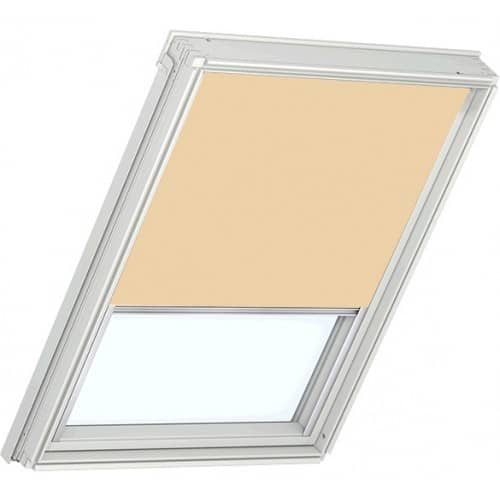 Купить Рулонная штора Fakro ARF Blackout бежевая 052 на направляющих 55х78 см по низкой цене