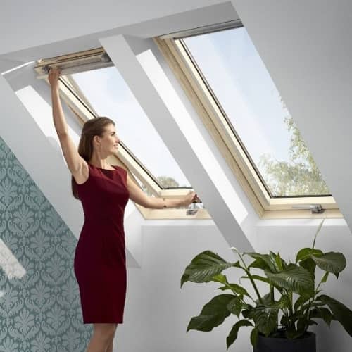 Купить Окно Velux Optima Комфорт GLR 3073BTIS (MR08) мансардное две ручки 780х1400 мм по низкой цене