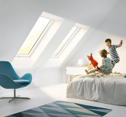 Купить Окно Velux Premium GPU 0070 Панорама (CK04) мансардное, белое, полиуретан 550x980 мм по низкой цене