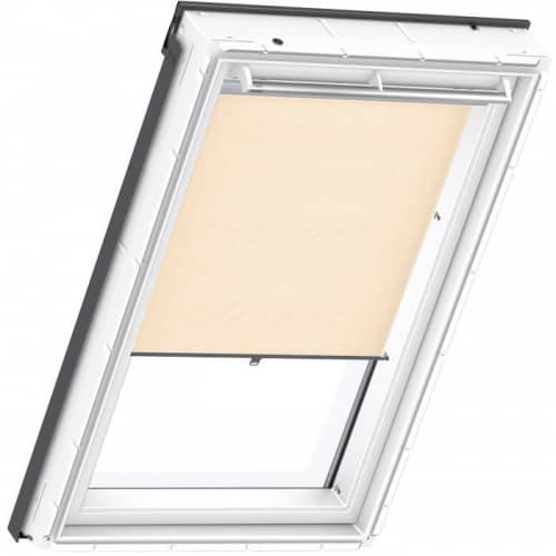 Купить Рулонная штора Velux RHL 1086 бежевая (M04) на крючках 78х98 см по низкой цене