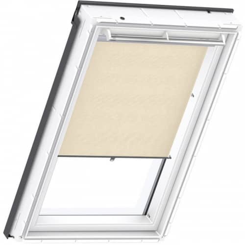 Купить Рулонная штора Velux RHL 4000 натуральная текстура (M04) на крючках 78х98 см по низкой цене