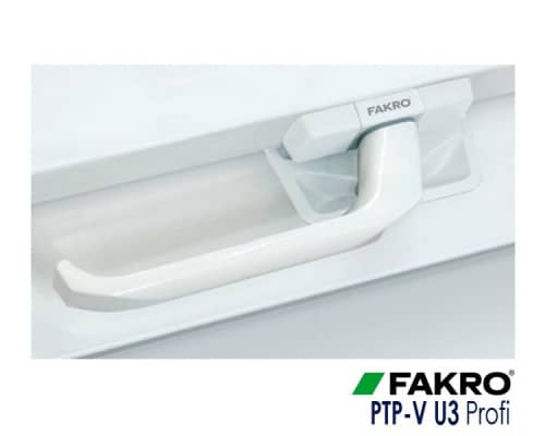 Купить Окно Fakro PTP-V U3 Profi мансардное с вентклапаном 1340x980 мм по низкой цене