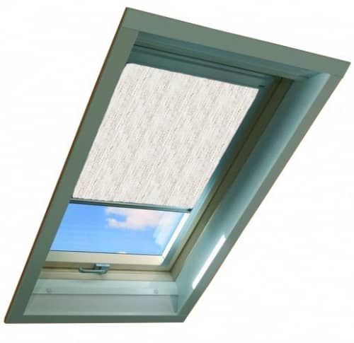 Купить Рулонная штора Fakro ARP лен с боковыми направляющими 55х98 см по низкой цене