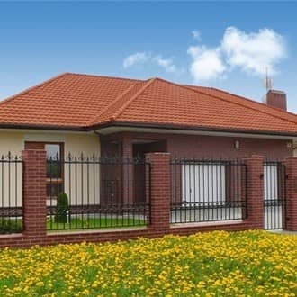 Купить Черепица Metrotile Metrobond композитная Кирпичная по низкой цене
