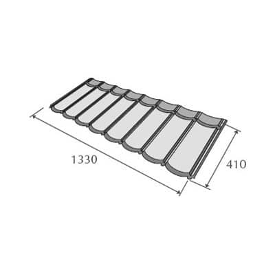 Купить Черепица Metrotile Metrobond композитная Коралл по низкой цене