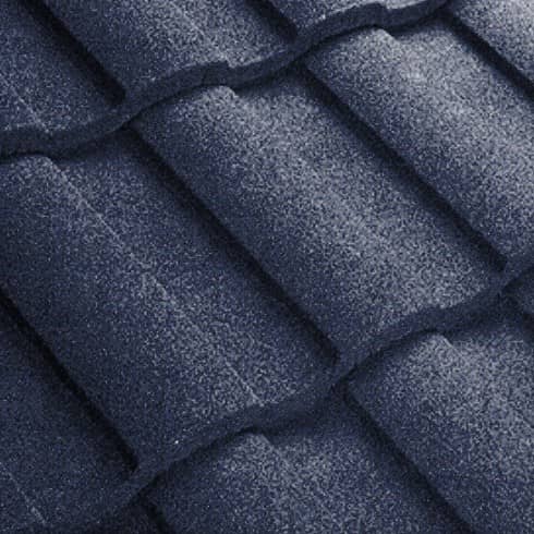 Купить Черепица Metrotile Metroroman композитная темно-синяя по низкой цене