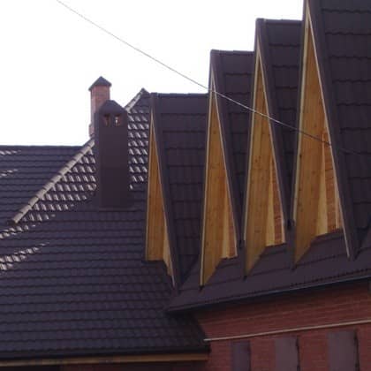 Купить Черепица Metrotile Metroclassic композитная Айрон Барк по низкой цене