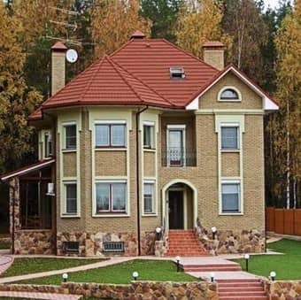 Купить Черепица Metrotile Metroclassic композитная Кирпичная по низкой цене