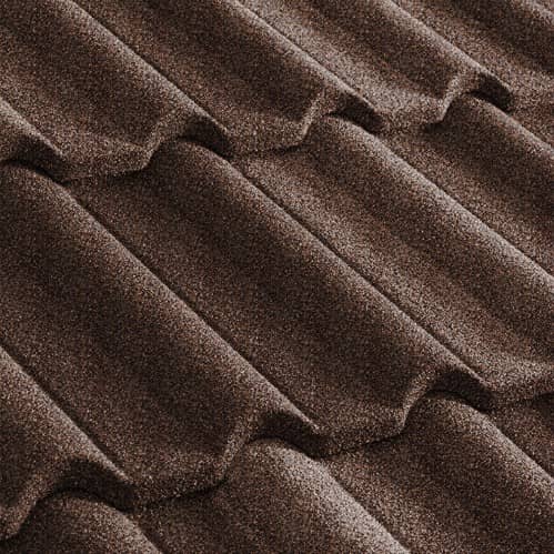 Купить Черепица Metrotile Gallo композитная Кофе по низкой цене