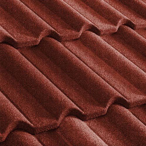 Купить Черепица Metrotile Gallo композитная красная по низкой цене