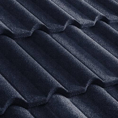 Купить Черепица Metrotile Gallo композитная темно-синяя по низкой цене