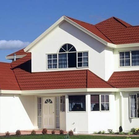 Купить Черепица Metrotile Mistral композитная Бордо по низкой цене