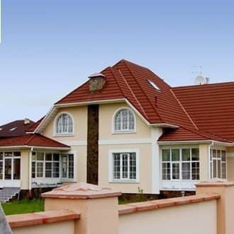 Купить Черепица Metrotile Mistral композитная Кирпичная по низкой цене