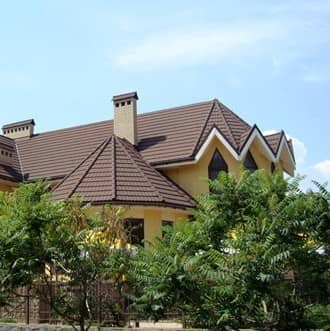 Купить Черепица Metrotile Mistral композитная Кофе по низкой цене