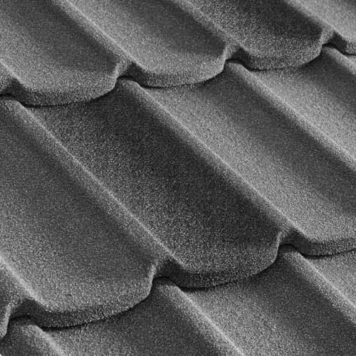 Купить Черепица Metrotile Mistral композитная Сланцево-серая по низкой цене