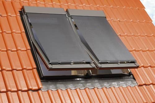 Купить Маркизет Fakro AMZ New Line серый 089 660х1180 мм по низкой цене