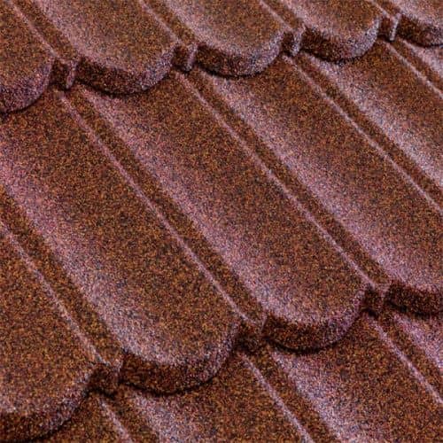 Купить Черепица Metrotile Metrobond композитная Бургундия по низкой цене