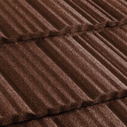 Купить Черепица Metrotile Metroshake II композитная Бургундия по низкой цене