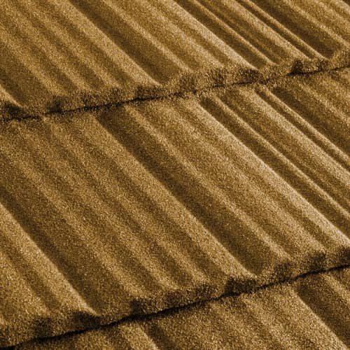 Купить Черепица Metrotile Metroshake II композитная желтая по низкой цене