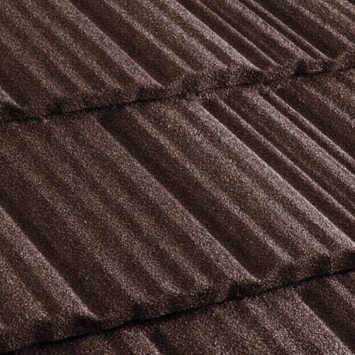 Купить Черепица Metrotile Metroshake II композитная Кофе по низкой цене