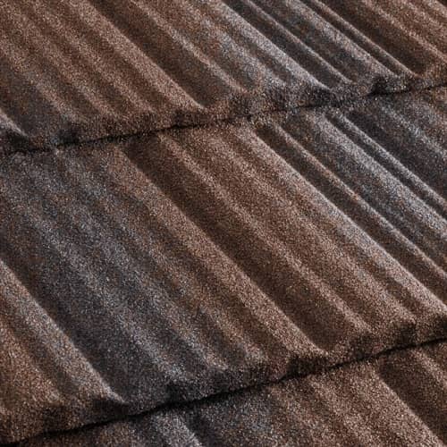 Купить Черепица Metrotile Metroshake II композитная Кофейно-серая по низкой цене