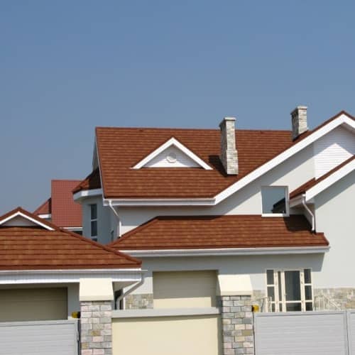Купить Черепица Metrotile Metroshake II композитная Терракот-желтая по низкой цене