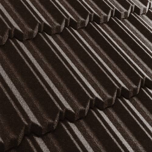 Купить Черепица Metrotile Metroclassic композитная Айрон Барк по низкой цене