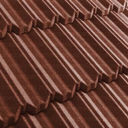 Купить Черепица Metrotile Metroclassic композитная Кирпичная по низкой цене