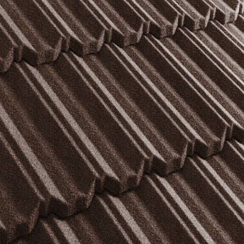 Купить Черепица Metrotile Metroclassic композитная Кофе по низкой цене