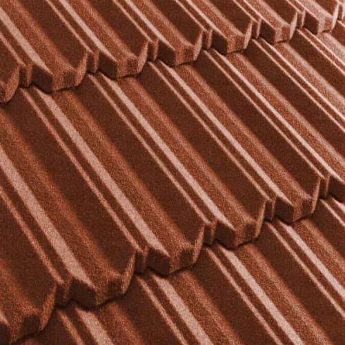 Купить Черепица Metrotile Metroclassic композитная Терракот по низкой цене