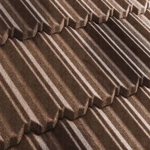 Купить Черепица Metrotile Metroclassic композитная Цедар-браун по низкой цене