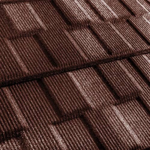Купить Черепица Metrotile MetroViksen композитная Бордо по низкой цене