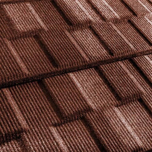Купить Черепица Metrotile Metroviksen композитная Кирпичная по низкой цене