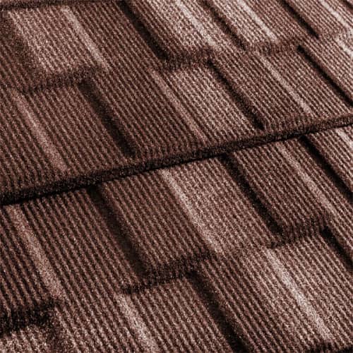 Купить Черепица Metrotile Metroviksen композитная Кофе по низкой цене
