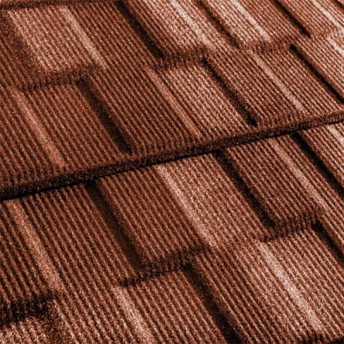 Купить Черепица Metrotile Metroviksen композитная Терракот по низкой цене