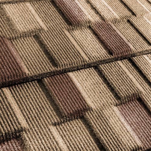Купить Черепица Metrotile Metroviksen композитная Цедар-браун по низкой цене