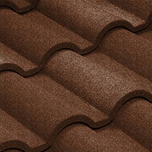 Купить Черепица Metrotile Romana композитная Бургундия по низкой цене