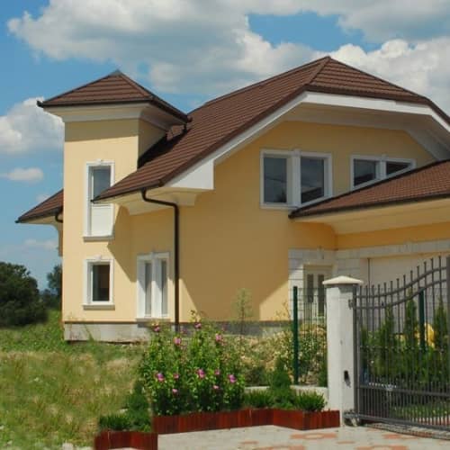 Купить Черепица Metrotile Gallo композитная Бургундия по низкой цене