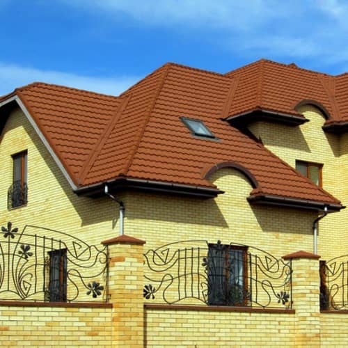 Купить Черепица Luxard Roman композитная Коралл по низкой цене