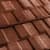 Купить Черепица Metrotile Metroviksen композитная Терракот по низкой цене