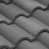 Купить Черепица Metrotile Romana композитная серая по низкой цене